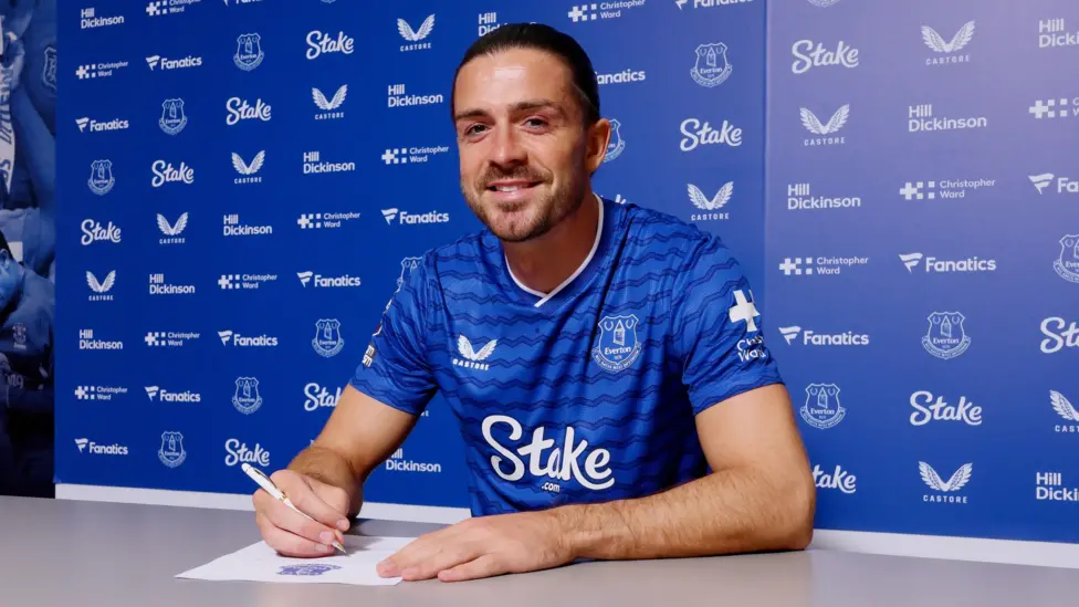 Jack Grealish to Everton